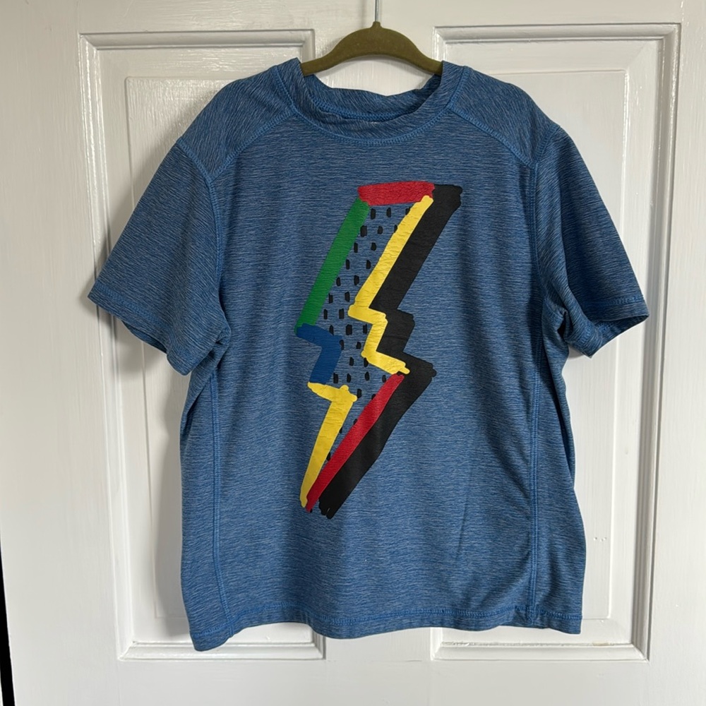 Hanna Andersson Active Graphic T-Shirt Short Sleeve Size 110 (US 5)